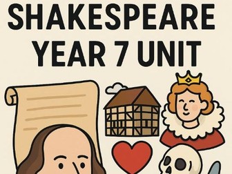 KS3 Shakespeare Year 7: Who Was William Shakespeare? Lesson 1