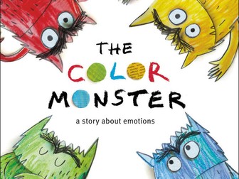 The Colour Monster ideas board