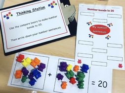 Compare Bears - Number bonds to 20