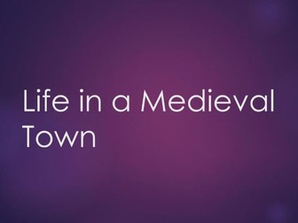 Life in a Medieval Village Lesson Bundle