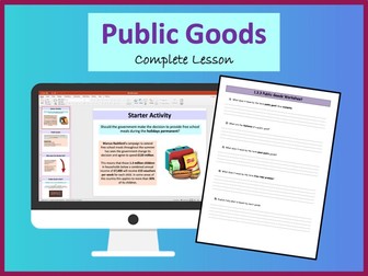 Public Goods - A level Economics