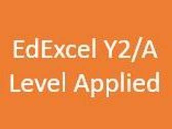 EdExcel AS/A Level Applied Maths Year 2 - Student Chapter Booklets and Dr Frost Presentation