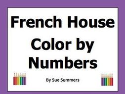 French House Color by Numbers