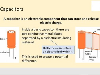 Capacitors Introduction Lesson