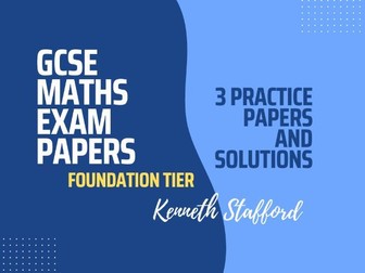 GCSE Maths Foundation Practice Exam Papers