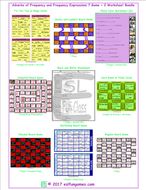 Adverbs of Frequency and Frequency Expressions 7 Game Plus 2 Worksheet Bundle