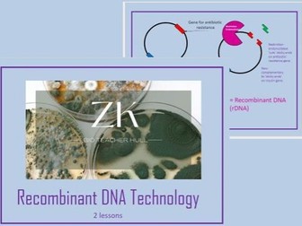Recombinant DNA Technology AQA A Level Biology