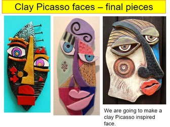 Art Clay Picasso faces