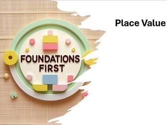 EYFS Maths: Place Value (3‑Week Unit) (Foundations First — Low Cognitive Load, High Clarity)