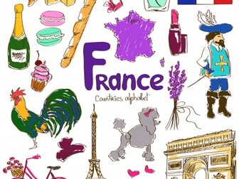 Primary French Day with sport, cookery, art and Paris architecture, KS1 KS2