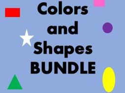 Farben und Formen (Colors and Shapes in German) Bundle