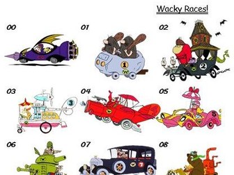 Kinetic Energy-Wacky Races Calculations