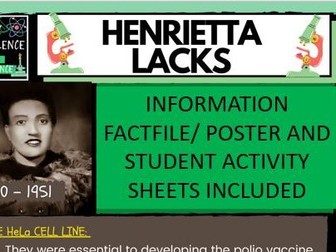 Cells and Henrietta Lacks (Black History)