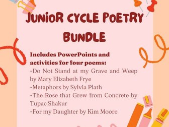 Poetry Bundle: Four Poems!