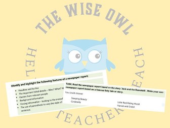 Fairy Tale News Report