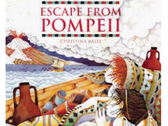 Escape from Pompeii guided reading and continuous provision