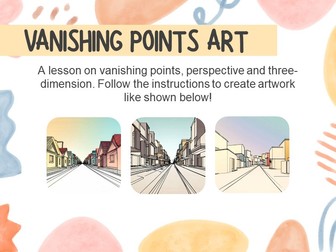 KS2 Vanishing Points/Perspective Art Lesson (standalone)