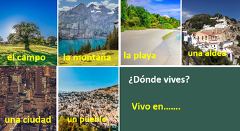 Claro 1 Mi casa 4.1 Donde vivo yo | Teaching Resources