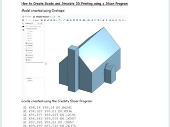 CNC Simulation - How to generate G-Code using the Creality software