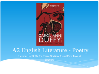 Introduction to Poetry - Carol Ann Duffy - You