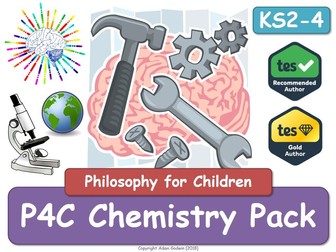 Chemistry P4C Science [x4 Resource Value Bundle] (P4C, Philosophy, Biology, Chemistry, Physics, Science, Resources, P4C, Tools, Resour