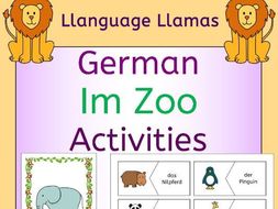 German Zoo Animals - Im Zoo - Activities Pack