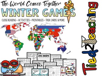 Winter Olympics 2018 Unit and Activities