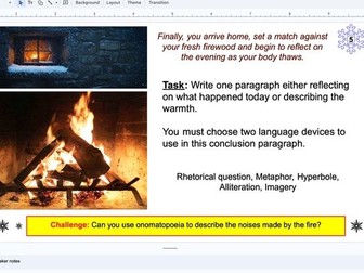 KS3 Creative Writing: Winter Wonders