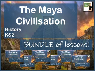 History KS2 The Maya Civilisation BUNDLE of lessons