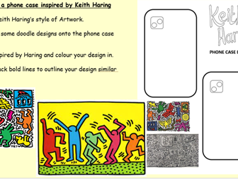 Keith Haring Art Lesson KS2 & KS3