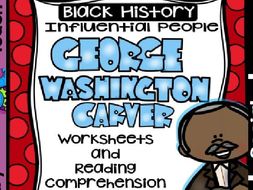 Black History - Influential People - George Washington Carver (Bilingual Set)