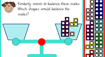 numicon adding three one digit numbers balance scales teaching resources