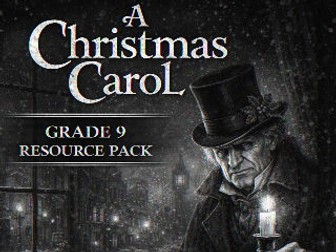A Christmas Carol Grade 9 Pack + Quotes / Context / AO2 / Character Sheets/ Questions
