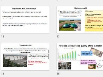 L4 How can aid impact the quality of life in India?