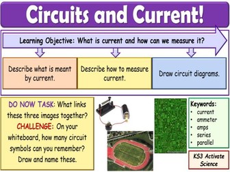 Circuits and current KS3 Activate Science