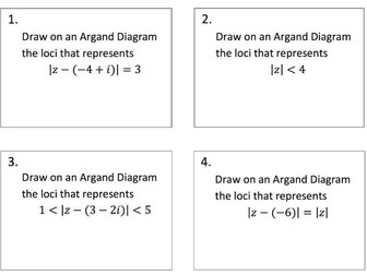 Argand Diagrams Relay