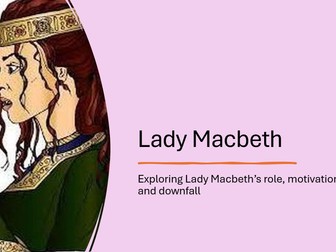 LADY MACBETH GCSE ENGLISH Literature