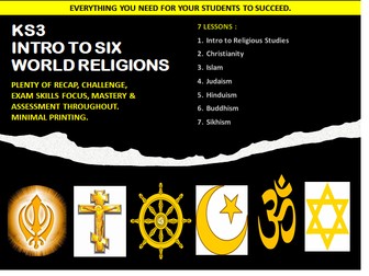 WORLD RELIGIONS KS3
