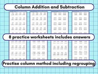 Column Addition and Subtraction