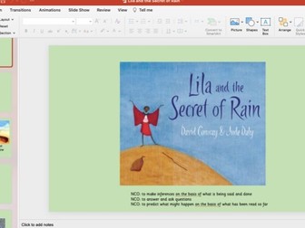 Lila and the Secret of Rain Year 2 Guided Reading Lessons