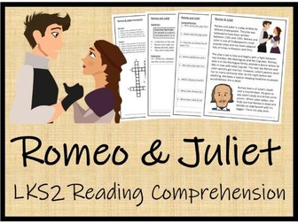LKS2 Romeo and Juliet Reading Comprehension Activity