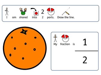 Half and Quarters - Widget Based Worksheet