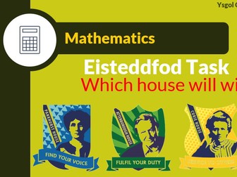 Eisteddfod Maths activity UKS2 LKS3