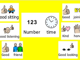 Number time. All about the Numbers 1 - 10 - designed for SEND students.
