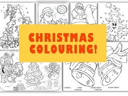Christmas colouring