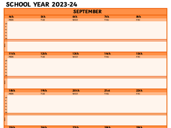 Teacher Planner 23-24