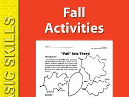 Fall: Seasonal Skill-Builder
