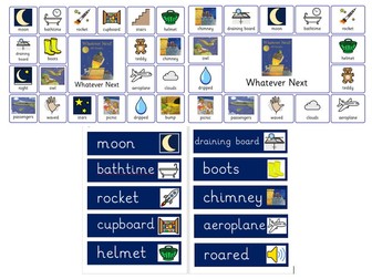 Dual-coded Whatever Next Vocabulary Bundle