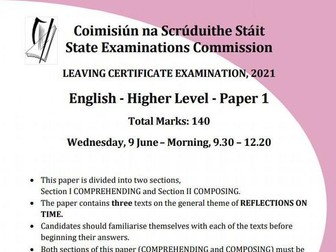 Leaving Certificate English Paper 1 Composition