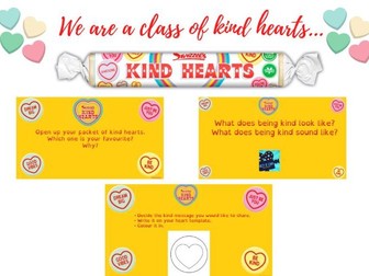 Kind Hearts Lesson, free ppt & resource